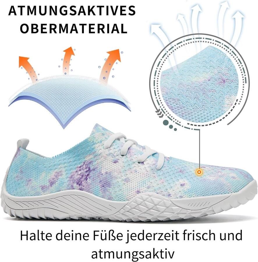 Sneakers voor dames slip-on licht en ademend