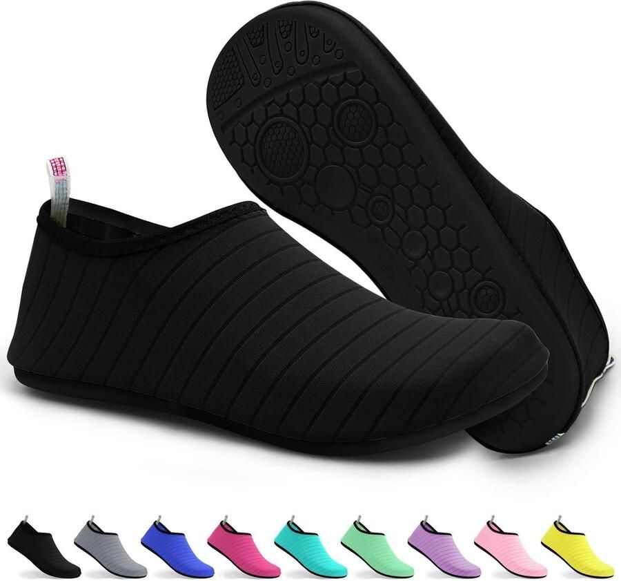 Snel drogende waterschoenen voor en ideaal voor strand en zwembadactiviteiten