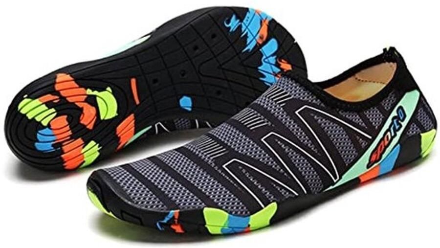 Sneldrogende Waterschoenen voor en Lichtgewicht Strandschoenen voor Zwem Yoga en Snorkelen