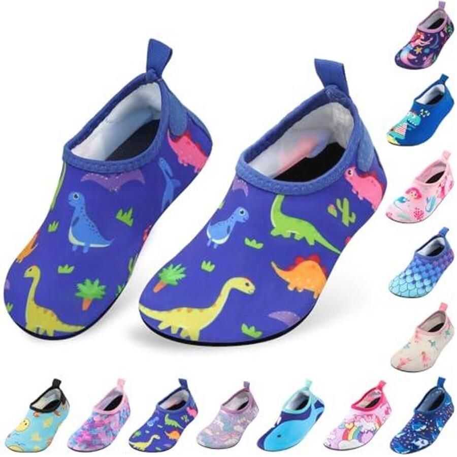 Sneldrogende Waterschoenen voor Kinderen Antislip Aqua Sokken voor Strand en Zwembad