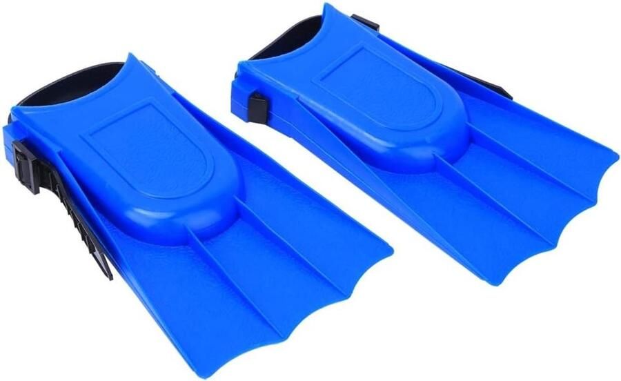 Snorkelvinnen voor Duiken met Dubbele Kanaalafvoer Ideaal voor Buiten en Zwem (Blauw )