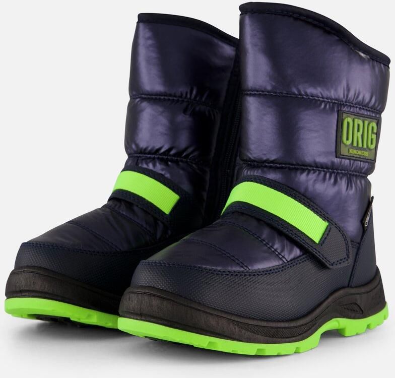 Snow fun Snowboots blauw Synthetisch