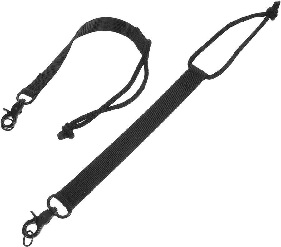 Snowboard Boot Strap Veiligheidsrie Skischoen Snowboard Transport Snelle Verstelling Zwart