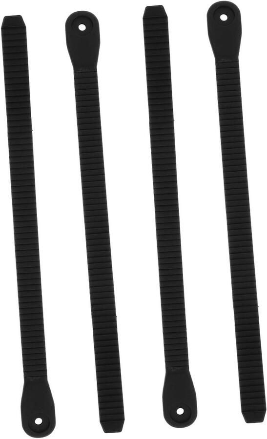 Snowboard Rie Skateschoen Gesp Snowboarden Verstelbaar PVC Zwart