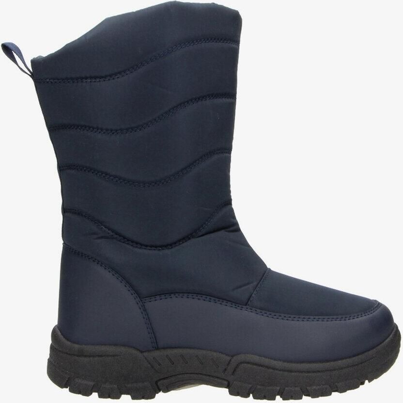Snowfun gevoerde dames snowboots blauw Moonboots