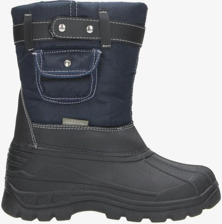Snowfun gevoerde kinder snowboots met pocket Zwart Moonboots