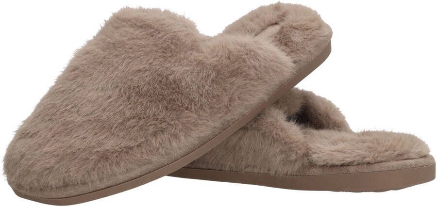 SoDutch Winter Essentials Dames Pantoffel 38 39 Taupe