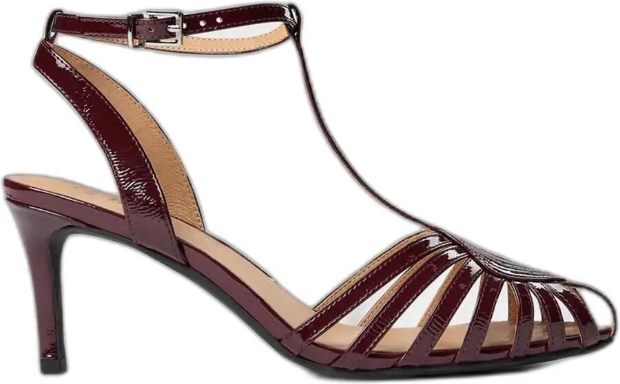 Sofie Schnoor Elegante Stiletto Sandalen Roest Rood Red Dames