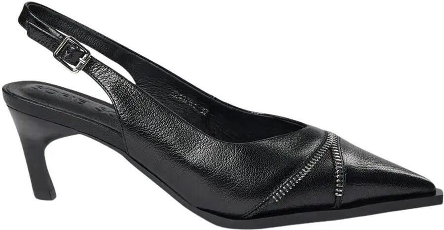 Sofie Schnoor Zwarte stiletto met verstelbare band Black Dames