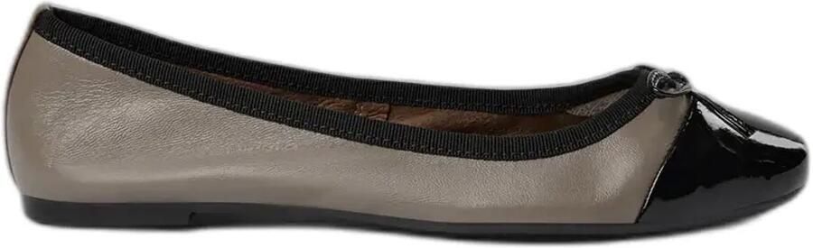Sofie Schnoor Ballerina Schoenen met Strik Detail Dark Sand Beige Dames