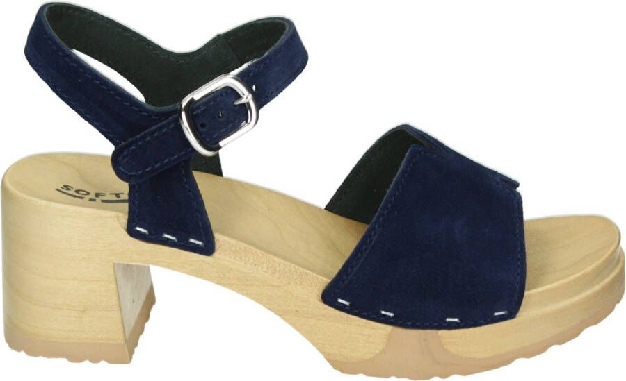 Softclox S3541 HANNY Volwassenen Sandalen met hak Blauw