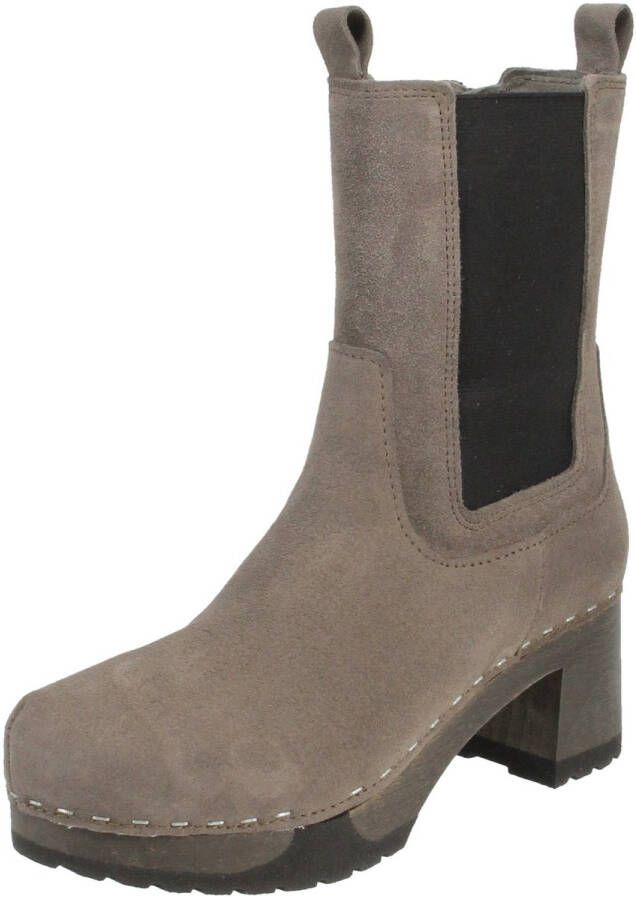 Softclox S3554 HELENA KASCHMIR Enkellaarsjes voor dames grafiet