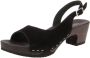 Softclox S3575 Konny Cashmere Damesschoenen sandalen 07-Zwart - Thumbnail 1
