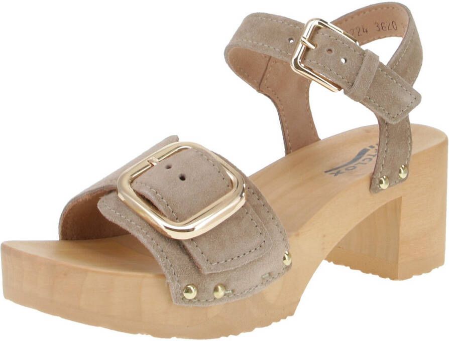 Softclox S3620 Harriet kasjmier Damesschoenen sandalen 03-Taupe