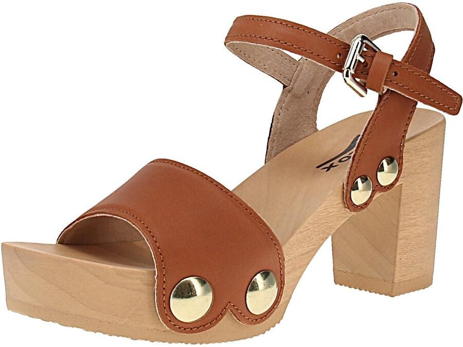 Softclox S3337 Eilyn Softnappa Damessandaal 08-Cognac