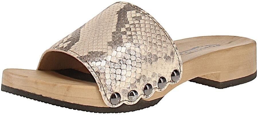 Softclox S3418 Bea snake dames muiltje 14-goud
