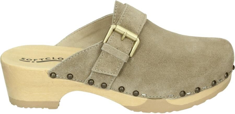 Softclox S3560 Tomma kasjmier damesschoenen open schoenen 01-taupe