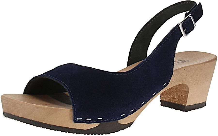 Softclox S3575 Konny Cashmere Damessandaal 01-Midnight
