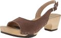 Softclox S3575 Konny Cashmere Damessandaal 22-Mocca - Bruin