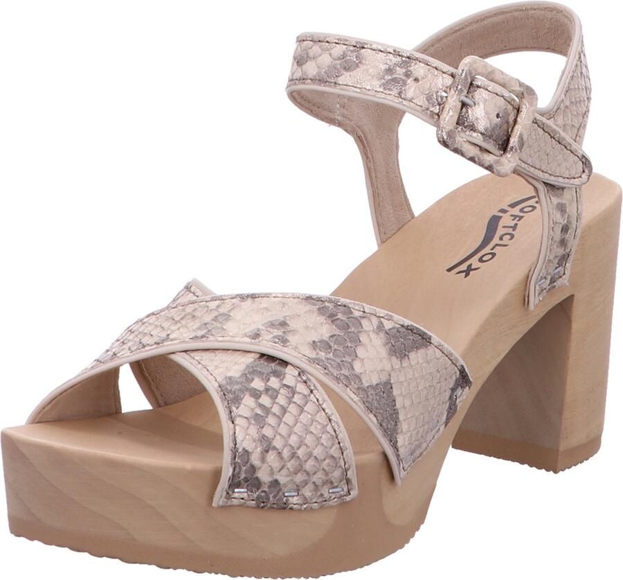 Softclox S361911 dames sandalen goud