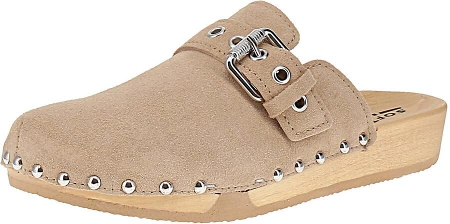 Softclox S3644 Leslie kasjmier Damesmuiltje 03-Taupe