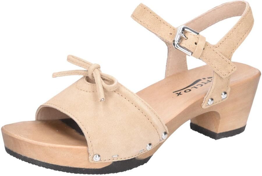 Softclox S3653-05 dames veterschoenen taupe