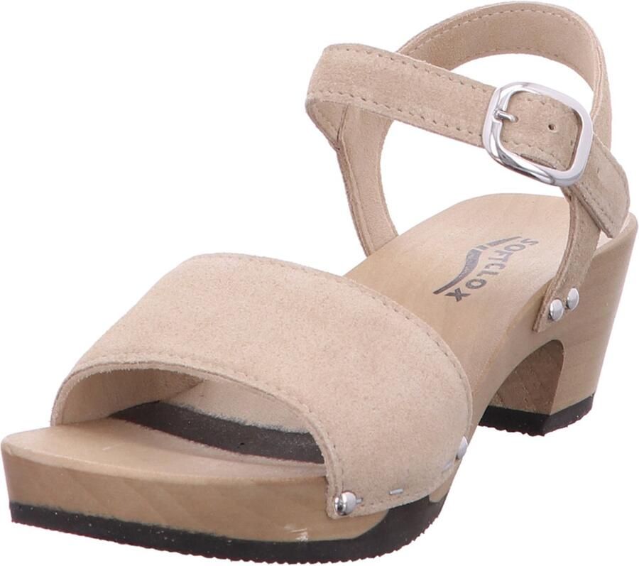 Softclox S365601 dames sandalen taupe