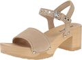 Softclox S3665 Helmina Cashmere Damessandaal 05-Taupe - Bruin