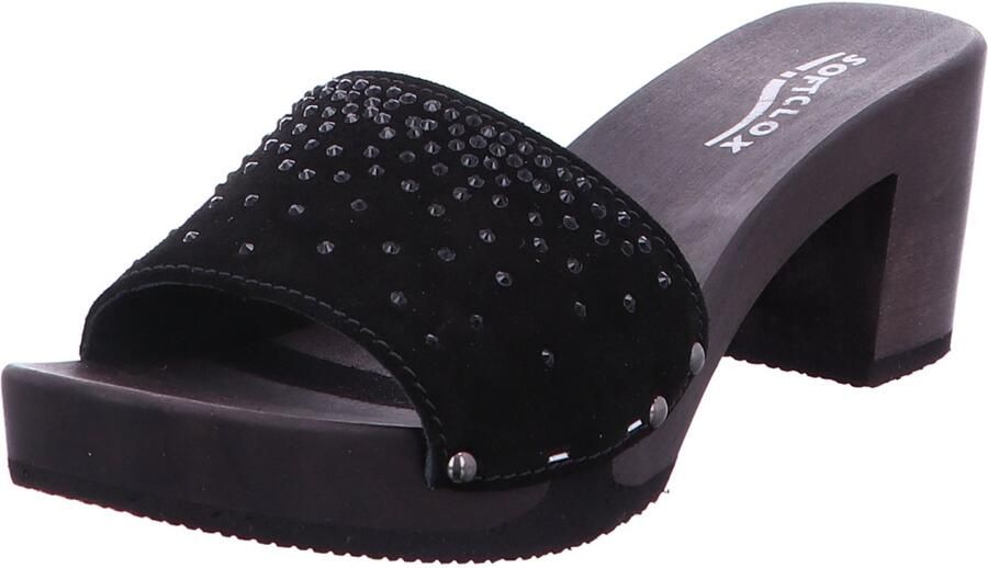 Softclox S366702 dames sandalen zwart