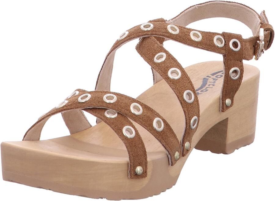 Softclox S367301 dames sandalen bruin