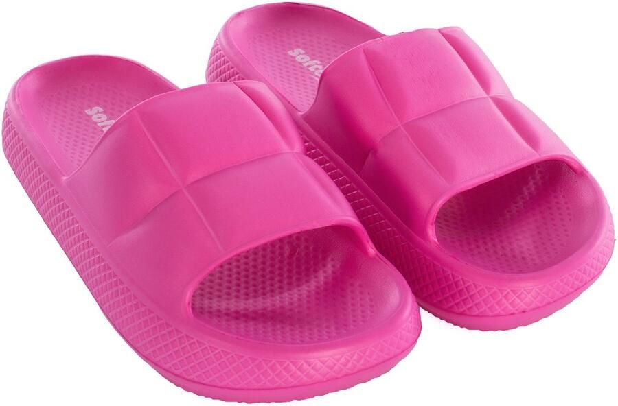 Softee Bubble Gum Slippers Roze Vrouw