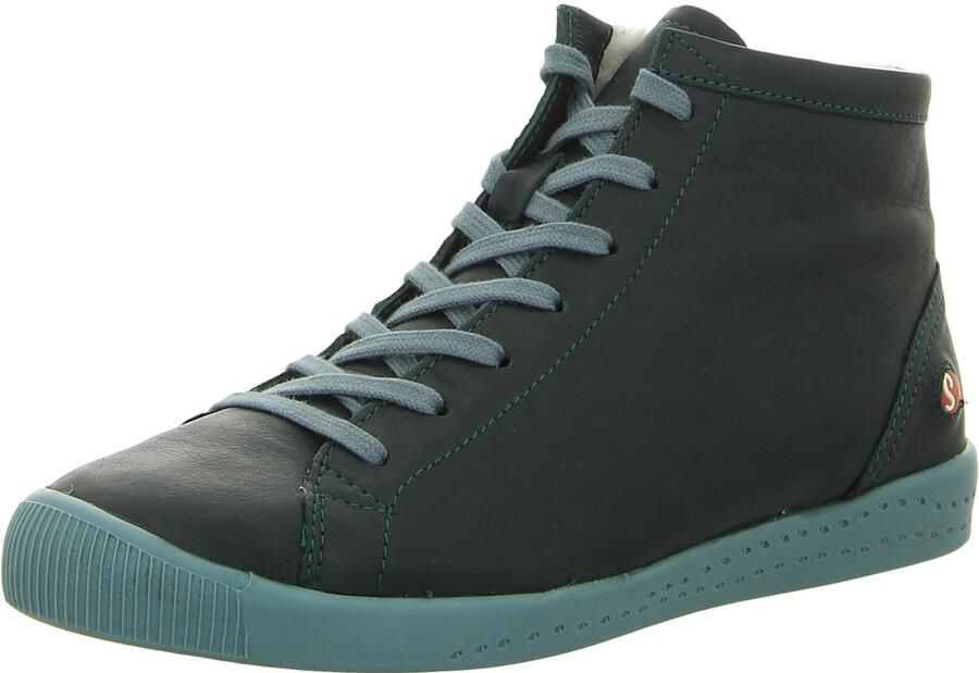 Softinos P900653010 dames veterschoenen groen