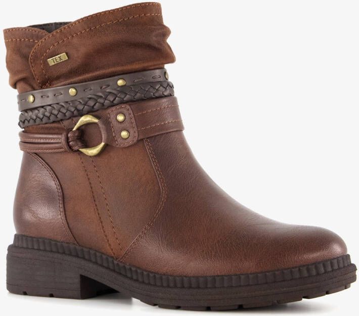 Softline dames boots bruin Uitneembare zool