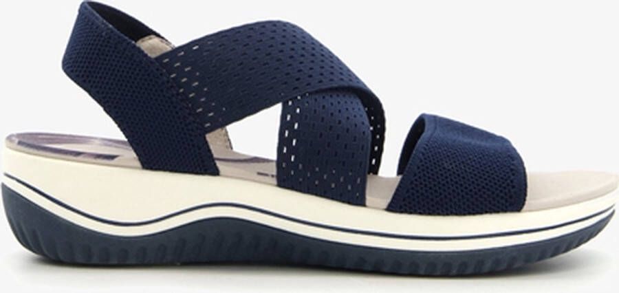 Softline dames sandalen met elastische bandjes Blauw - Foto 1