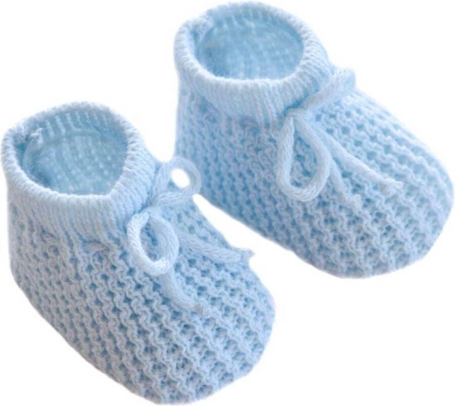 Softtouch Soft Touch Babyslofjes New Born 0-3 Maanden Jongens Blauw