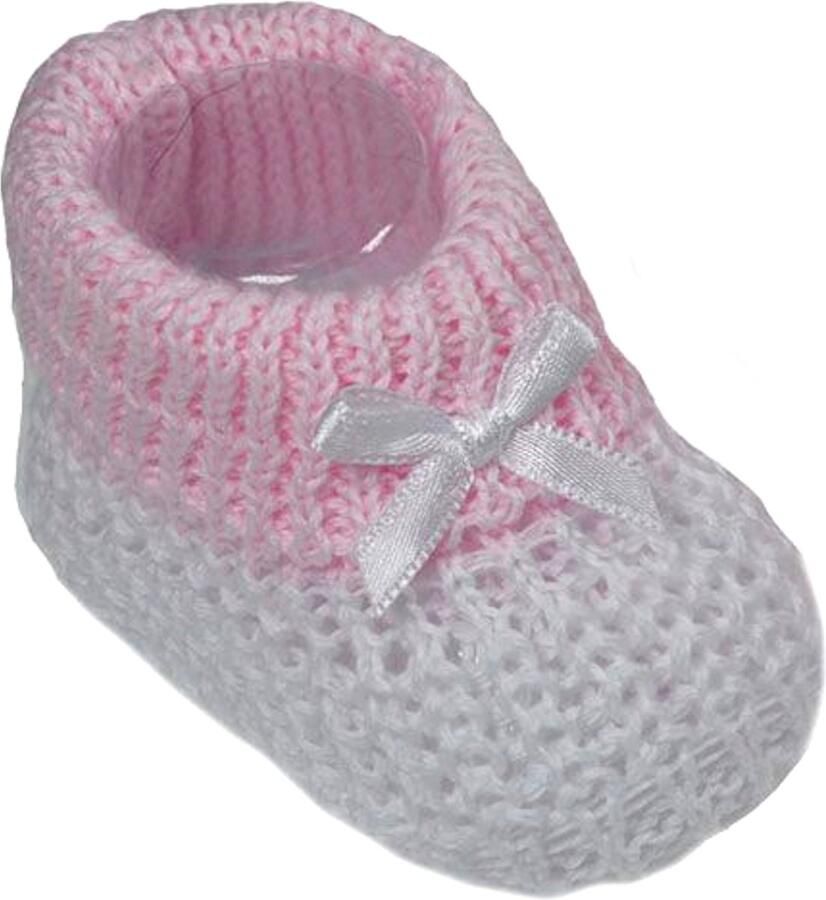 Softtouch Soft Touch Babysloffen Junior Wit Roze S431