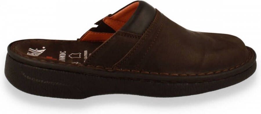 Softwalk Heren Pantoffel Bruin