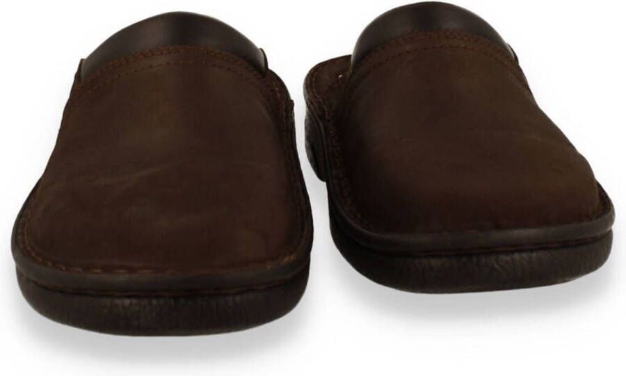 Softwalk Heren Pantoffel Bruin - Foto 1