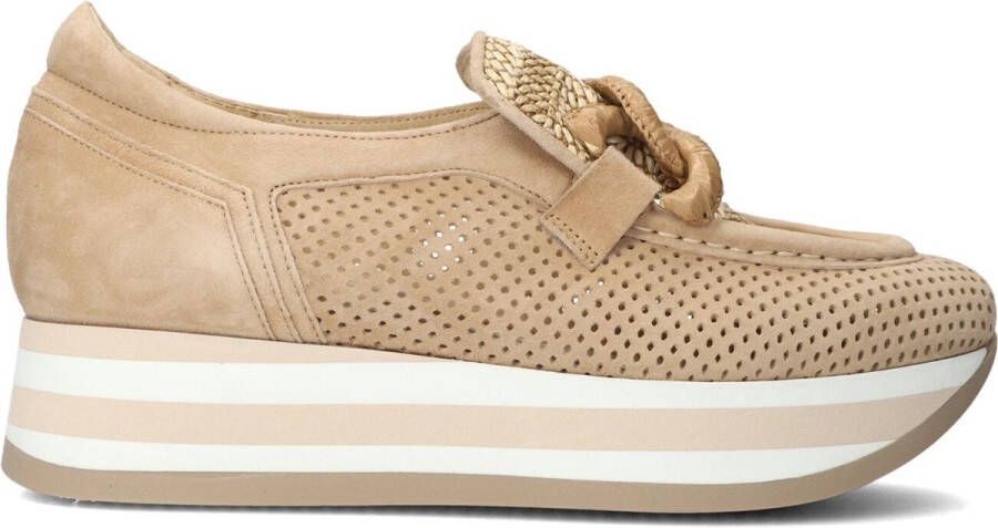 SOFTWAVES Instappers Dames 7.78.90 Maat: 38 Materiaal: Suède Kleur: Camel - Foto 3