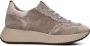 SOFTWAVES Lage Sneakers Dames 8.95.07 Maat: 39 5 Materiaal: Suède Kleur: Taupe - Thumbnail 1