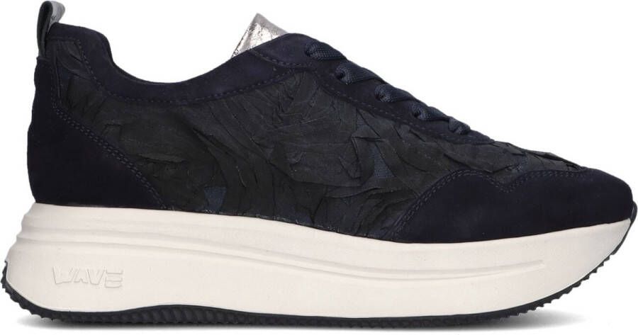 SOFTWAVES Lage Sneakers Dames 9.13.15 Maat: 39 Materiaal: Suède Kleur: Blauw