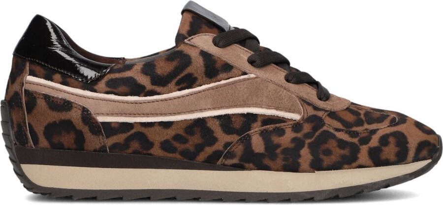 SOFTWAVES Lage Sneakers Dames 9.32.05 Maat: 37 5 Materiaal: Suède Kleur: Bruin