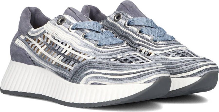 SOFTWAVES Lage Sneakers Dames Ariana Maat: 38 Materiaal: Leer Kleur: Blauw