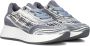 SOFTWAVES Lage Sneakers Dames Ariana Maat: 39 Materiaal: Leer Kleur: Blauw - Thumbnail 3