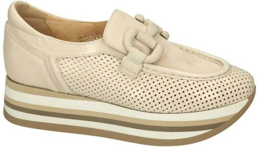 Softwaves -Dames beige ballerina's & mocassins