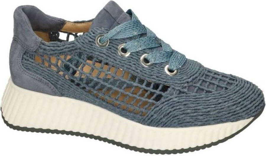 Softwaves -Dames blauw sneakers
