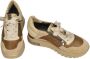 Softwaves -Dames camel sneakers - Thumbnail 1