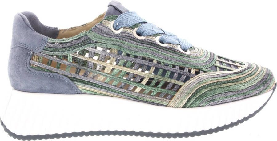 SOFTWAVES Lage Sneakers Dames 8.95.01 Maat: 40 Materiaal: Raffia