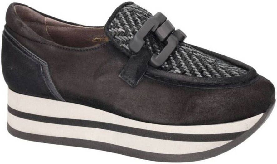 Softwaves -Dames zwart ballerina's & mocassins