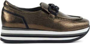 Softwaves Instappers Instapschoenen Schoenen Leer 77850 Brons
